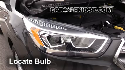 2018 Ford Escape SE 1.5L 4 Cyl. Turbo Luces Luz de marcha diurna (reemplazar foco)